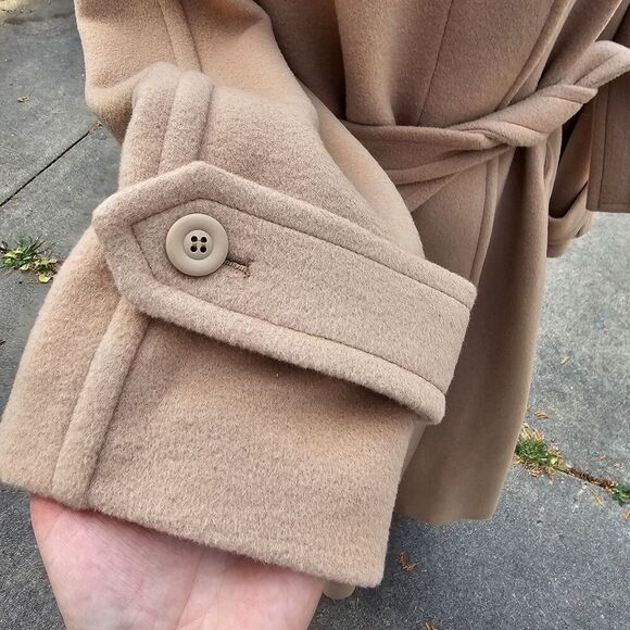 John Weitz Womens Coat 100% Wool, Size 6, Pre-owned - Picture 9 of 10